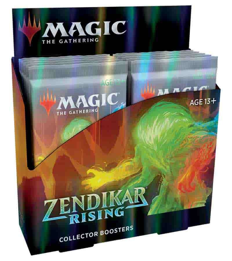 Magic: The Gathering Zendikar Rising Collector Booster Display