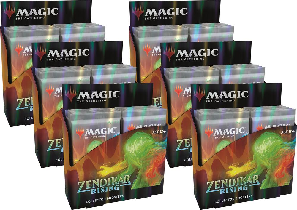 Magic: The Gathering Zendikar Rising Collector Booster Display Case