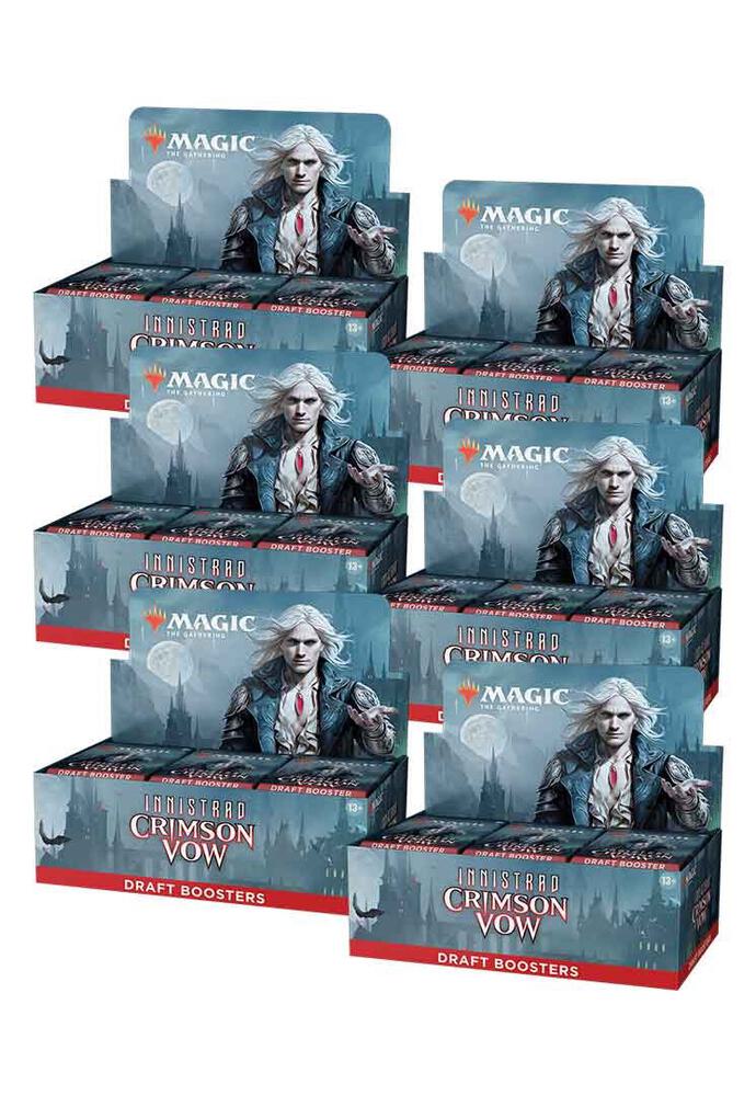 Magic: The Gathering Innistrad: Crimson Vow Draft Booster Box Case
