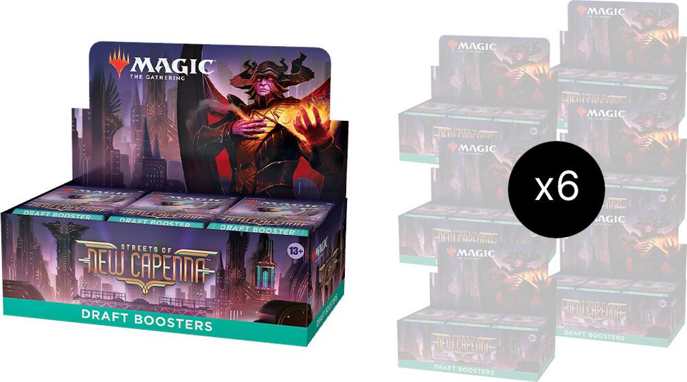 Magic: The Gathering Streets of New Capenna Draft Booster Box Case