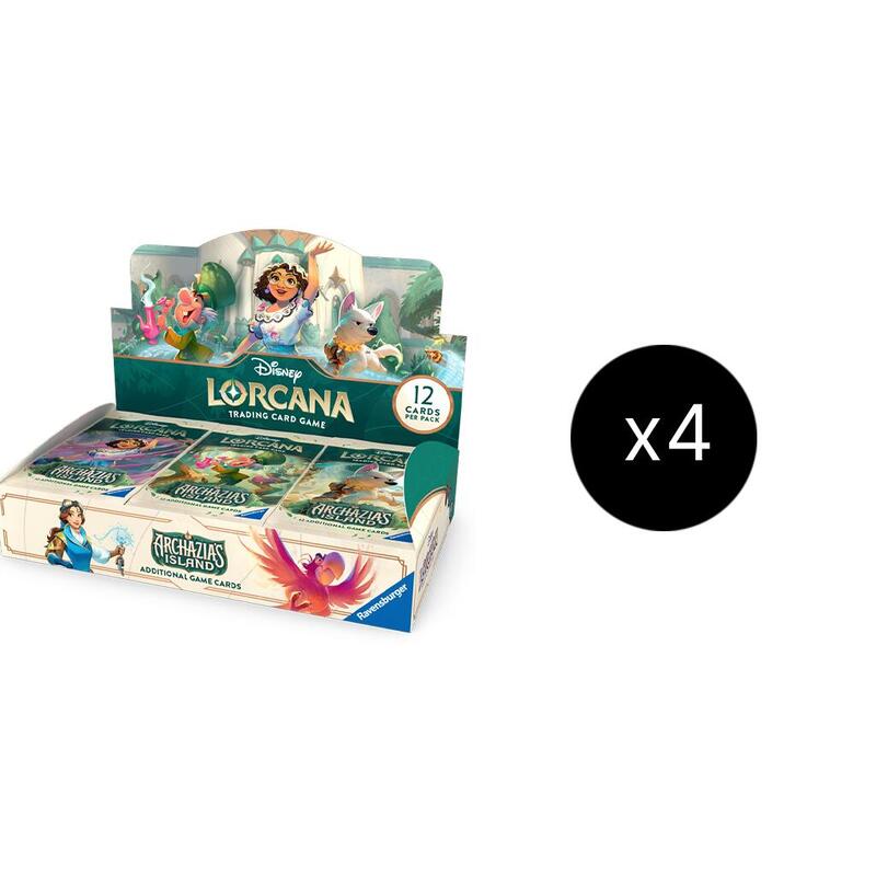Disney Lorcana Archazia's Island Booster Box Case