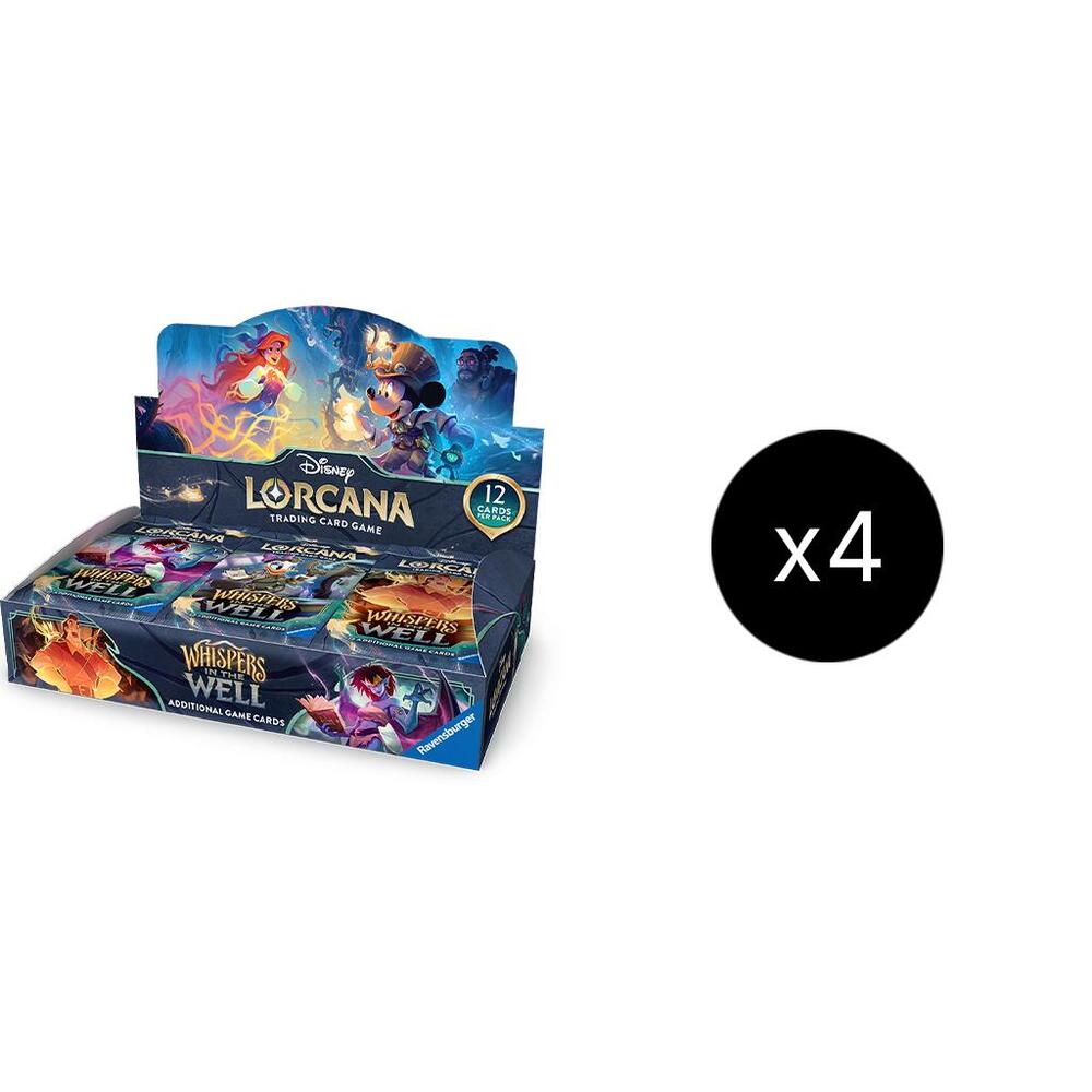 Disney Lorcana Whispers in the Well Booster Box Case