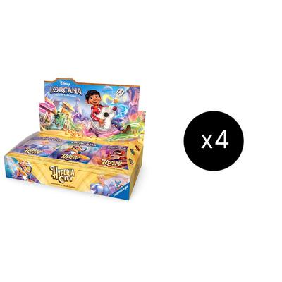 Disney Lorcana Hyperia City Booster Box Case