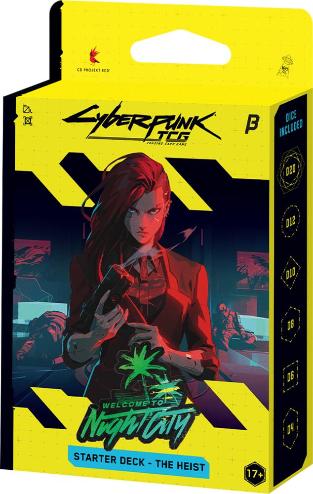 Cyberpunk TCG The Heist Beta Starter Deck