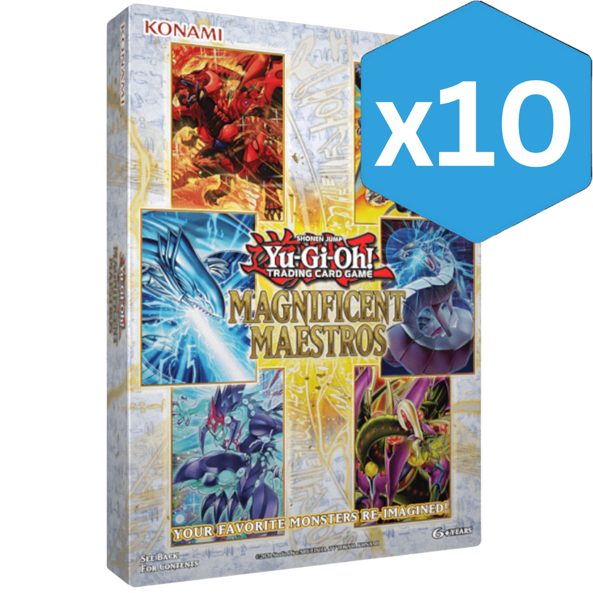 Yu-Gi-Oh! Magnificent Maestros 1st Edition Display Box