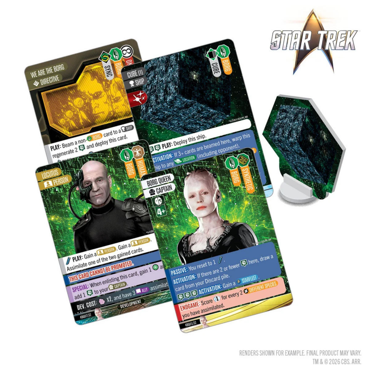 Star Trek Captain's Chair Resistance Is Futile Board Game