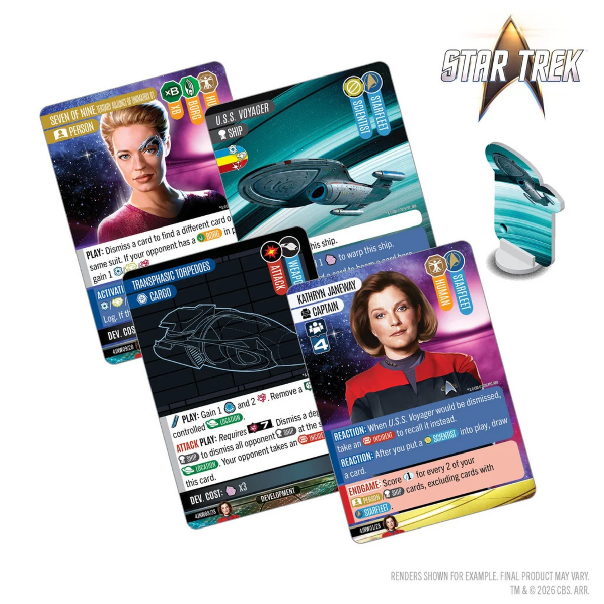 Star Trek Captain's Chair Resistance Is Futile Board Game