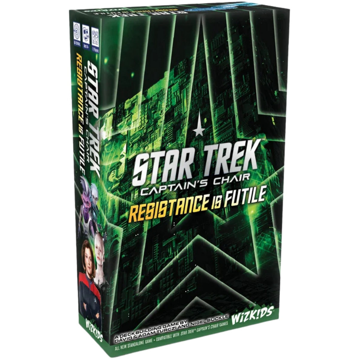 Star Trek Captain's Chair Resistance Is Futile Board Game