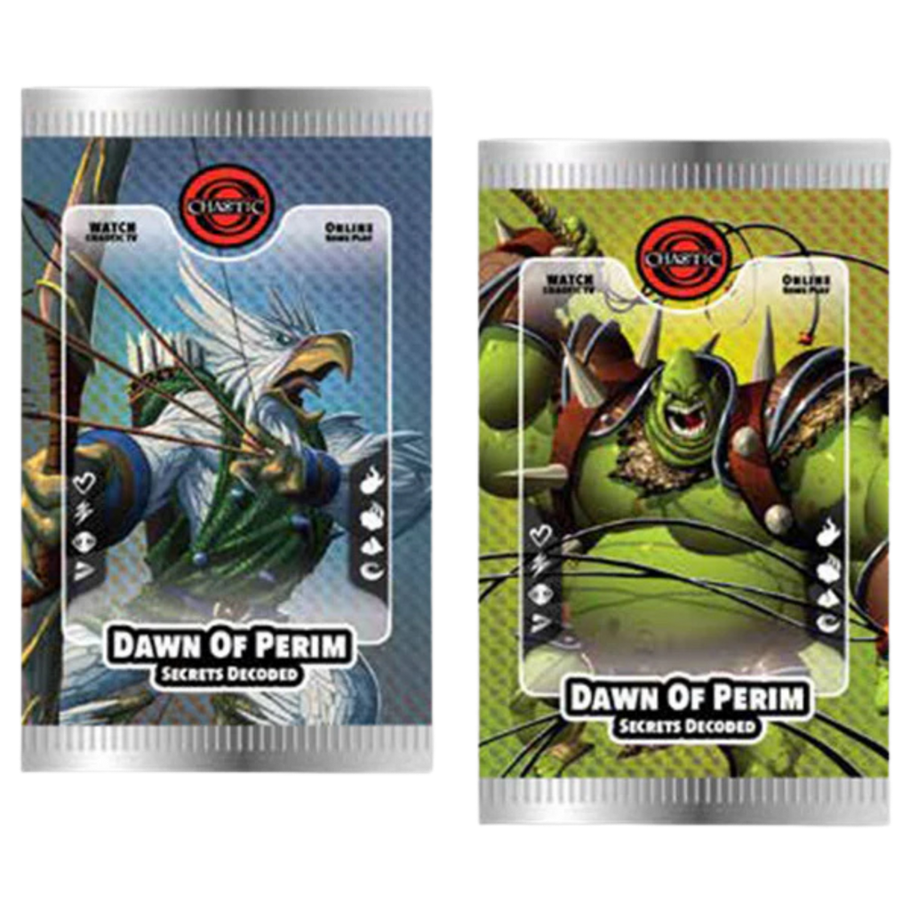 Chaotic TCG Dawn of Perim Secrets Decoded Booster Box