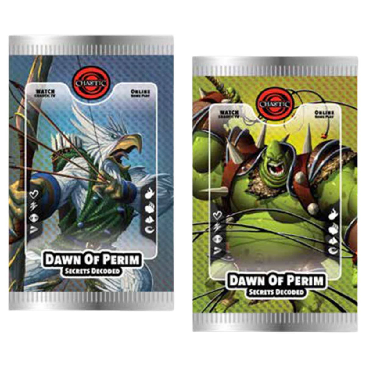 Chaotic TCG Dawn of Perim Secrets Decoded Booster Box