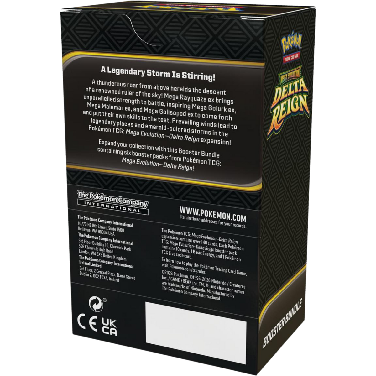 Pokemon Mega Evolution Delta Reign Booster Bundle