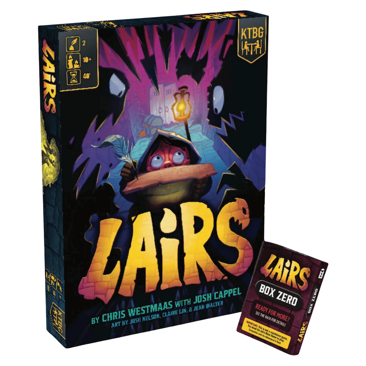 Lairs Box Zero Mini-Expansion Board Game